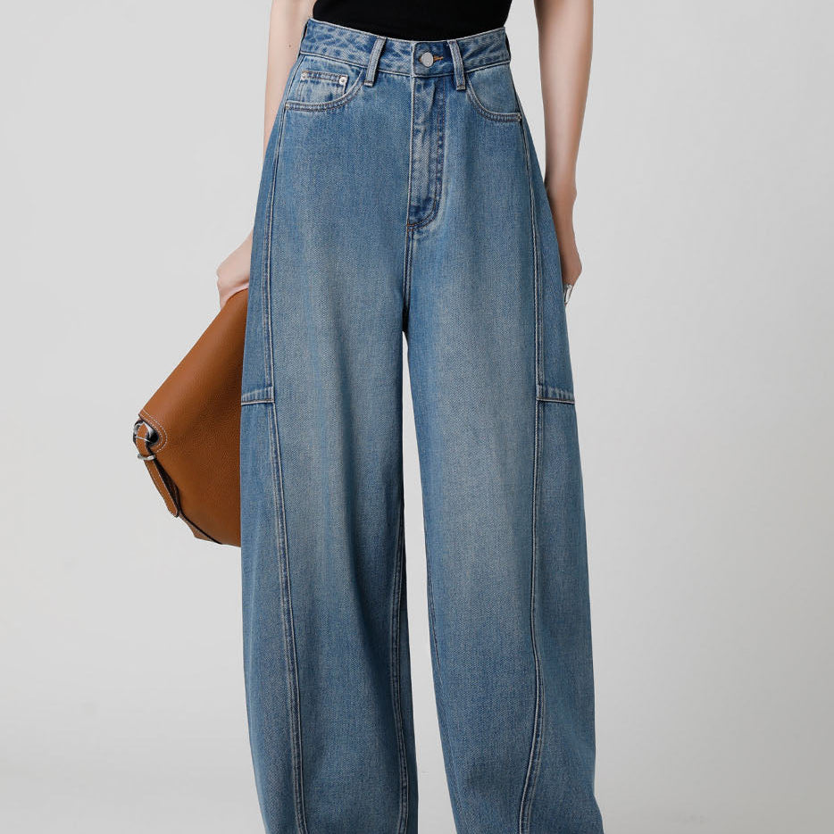 Designer High-Waist Arc Jeans