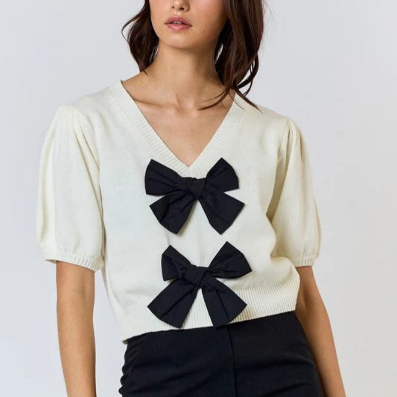 Put A Bow On Me Top
