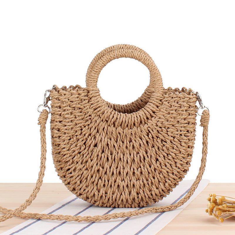 Borsa vintage con fibbia a moneta