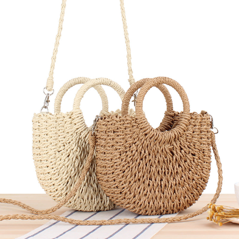 Borsa vintage con fibbia a moneta