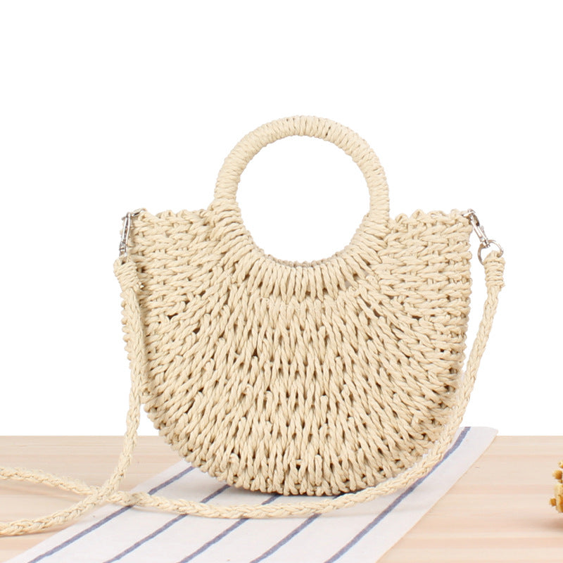 Borsa vintage con fibbia a moneta
