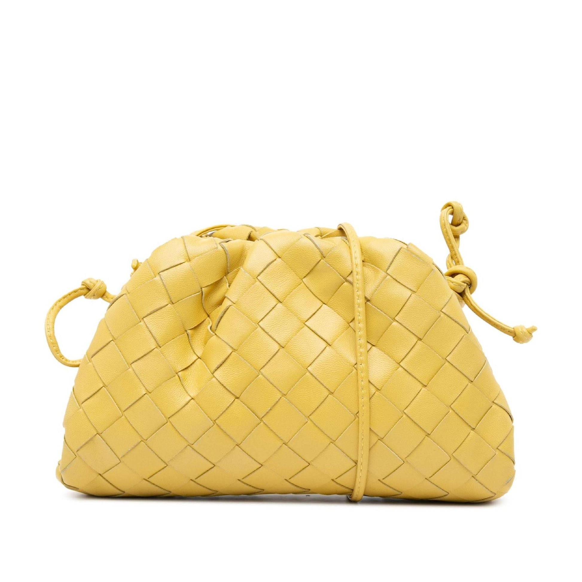 Ava Woven Pouch Bag