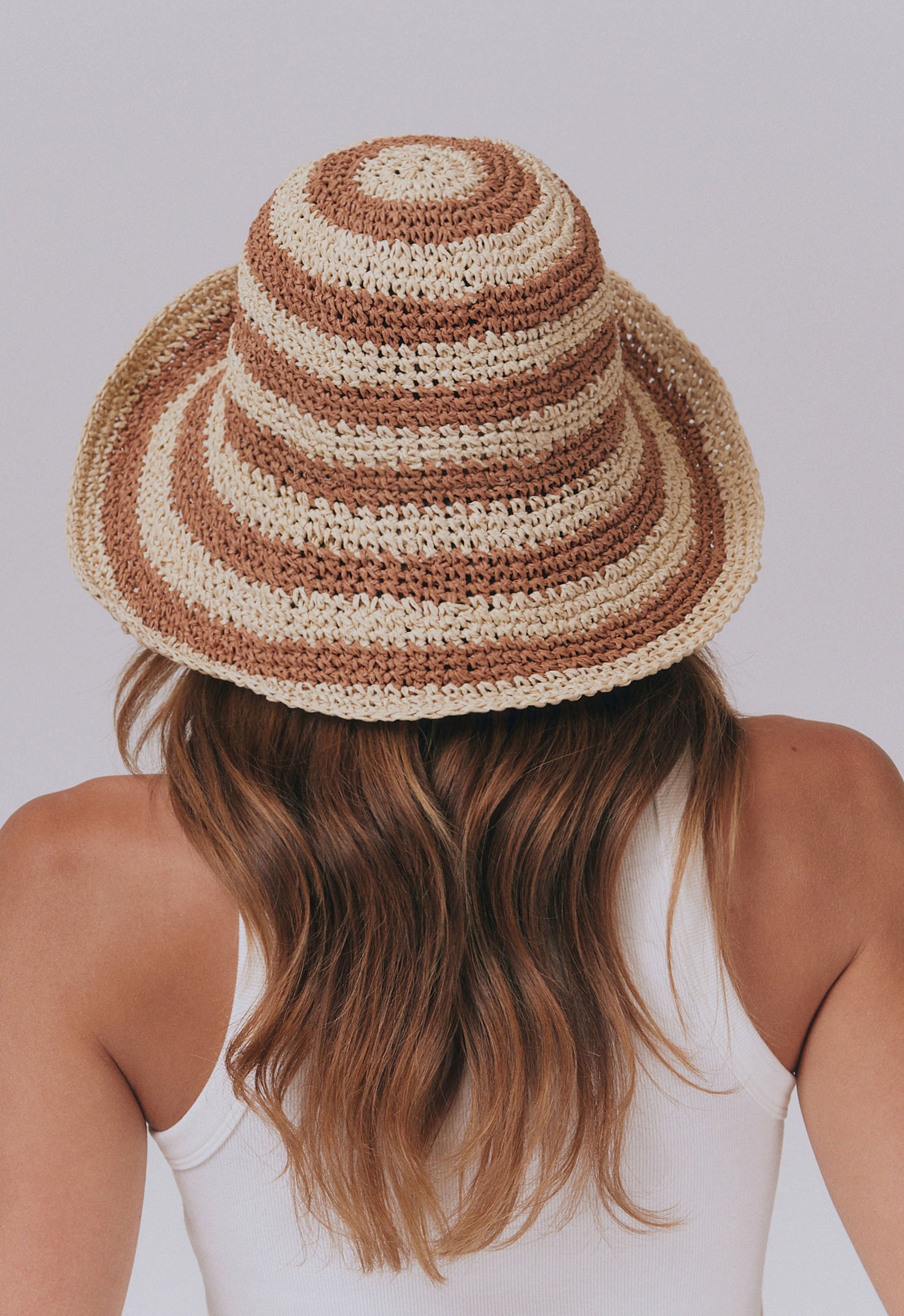 Cappello da sole Fornillo Tanstripe