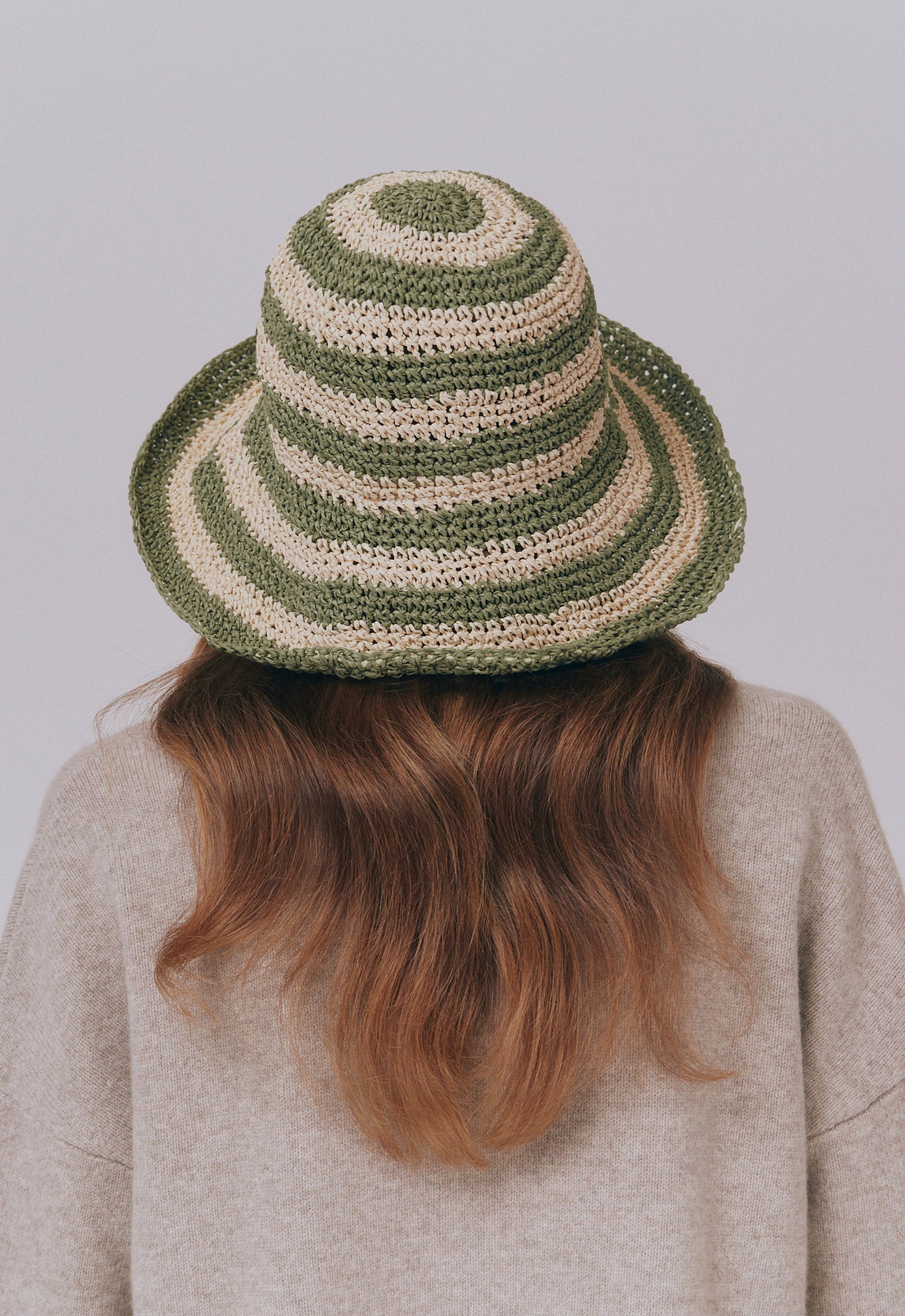 Cappello da sole Fornillo Sagestripe