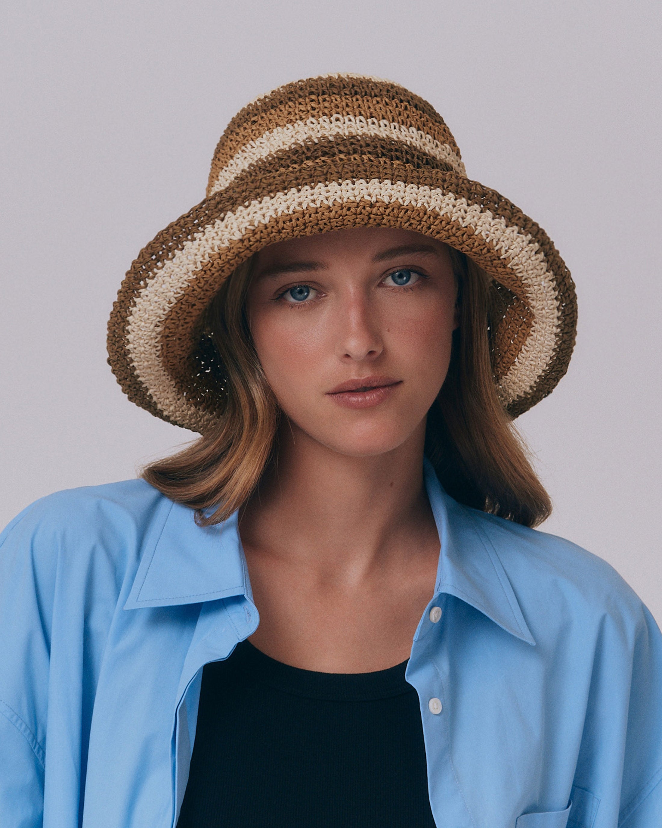 Cappello da sole Fornillo Choctanstripe
