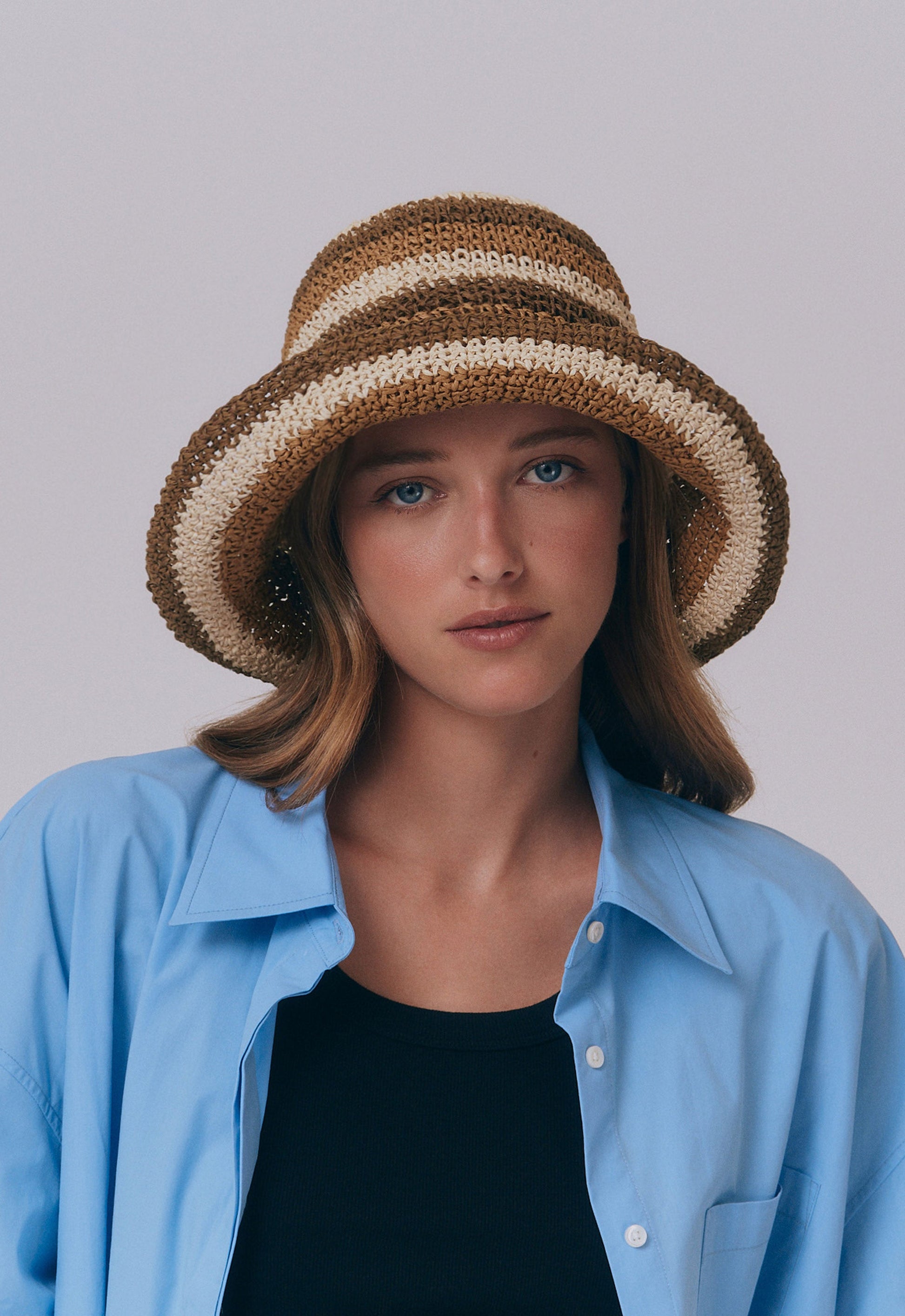 Cappello da sole Fornillo Choctanstripe