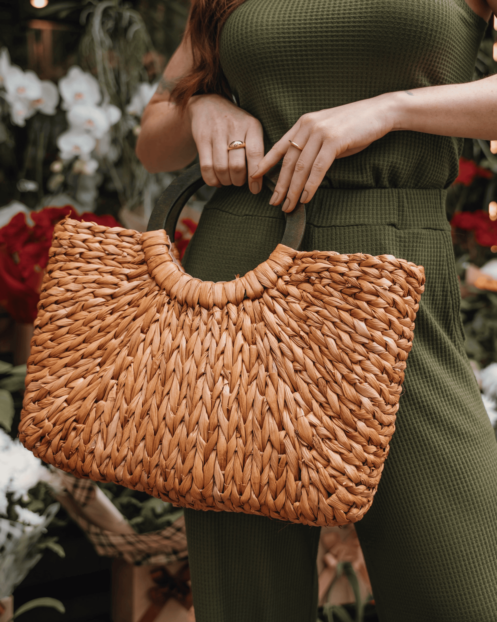 Luciana Straw Bag