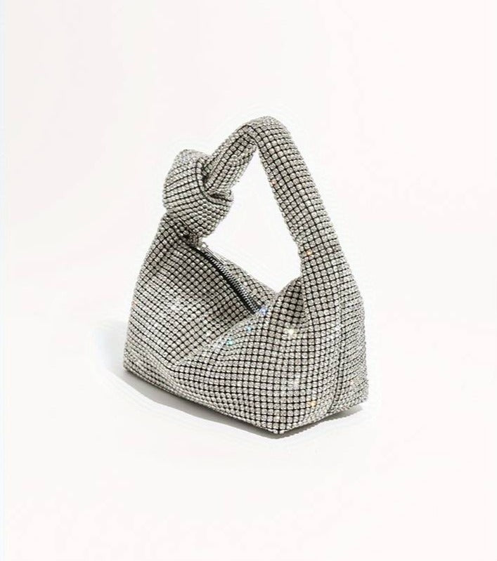 Anita Baguette Glitter Bag
