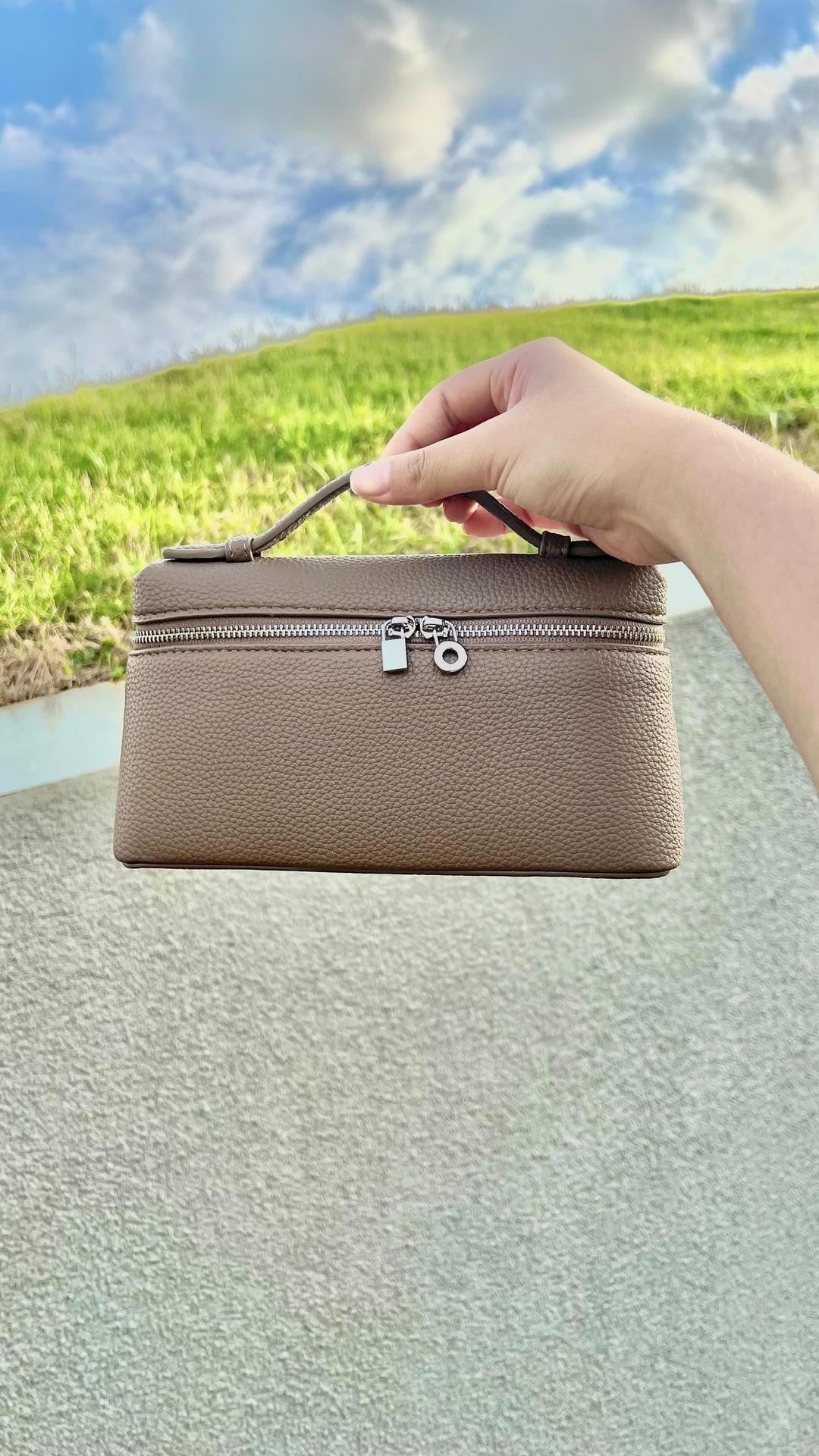 Camila Small Genuine Leather Tote Bag