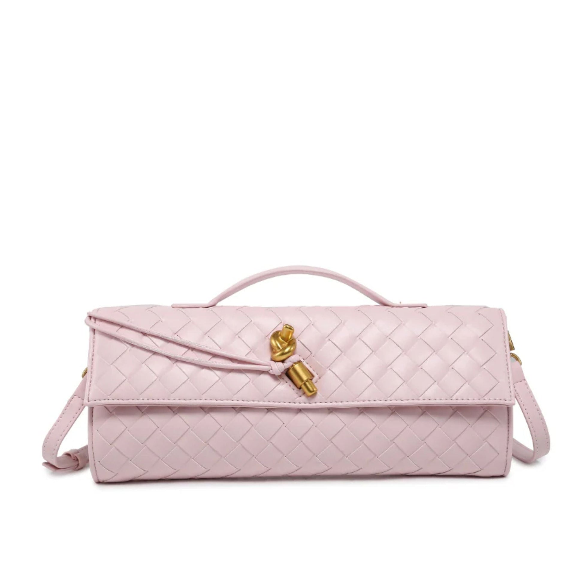 Paige Woven Clutch Bag