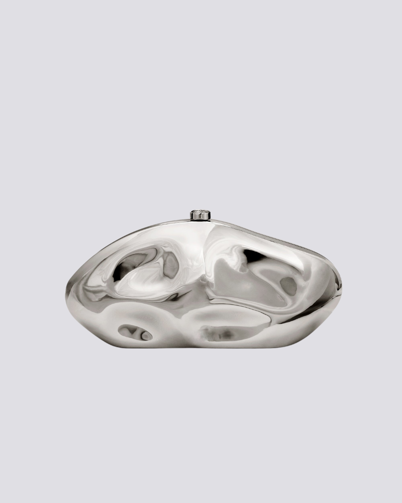 Borsa Alixe Dent Cloud in argento