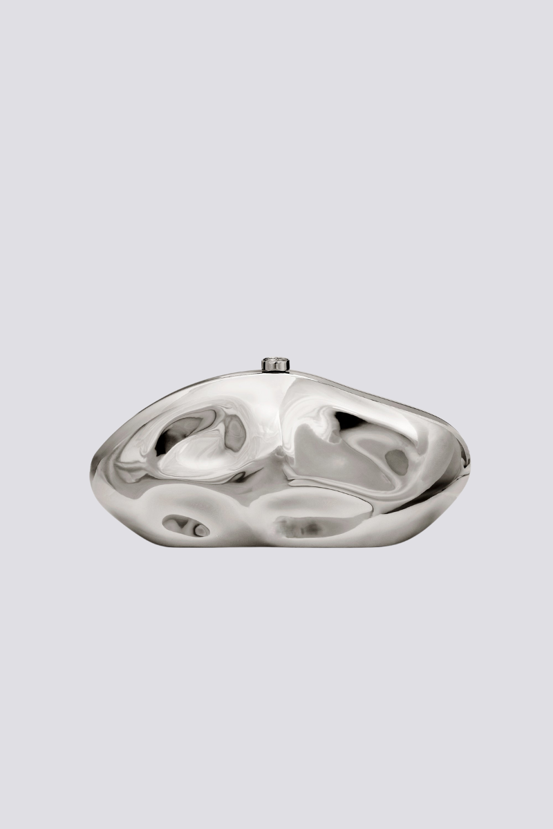 Borsa Alixe Dent Cloud in argento