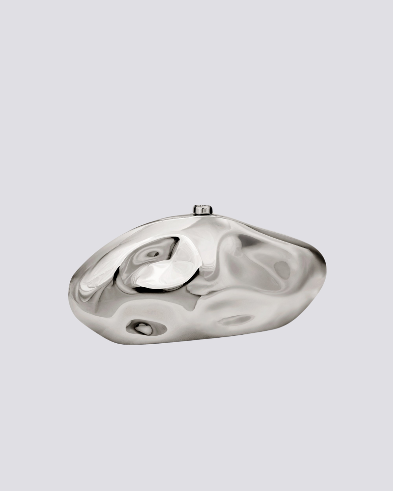 Borsa Alixe Dent Cloud in argento