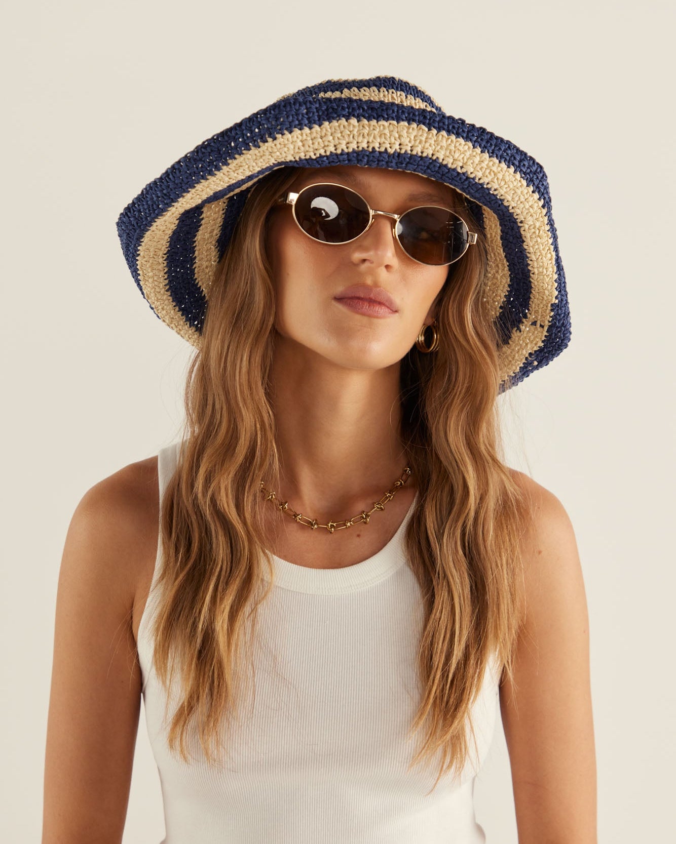 Cappello da sole Fornillo Indigos