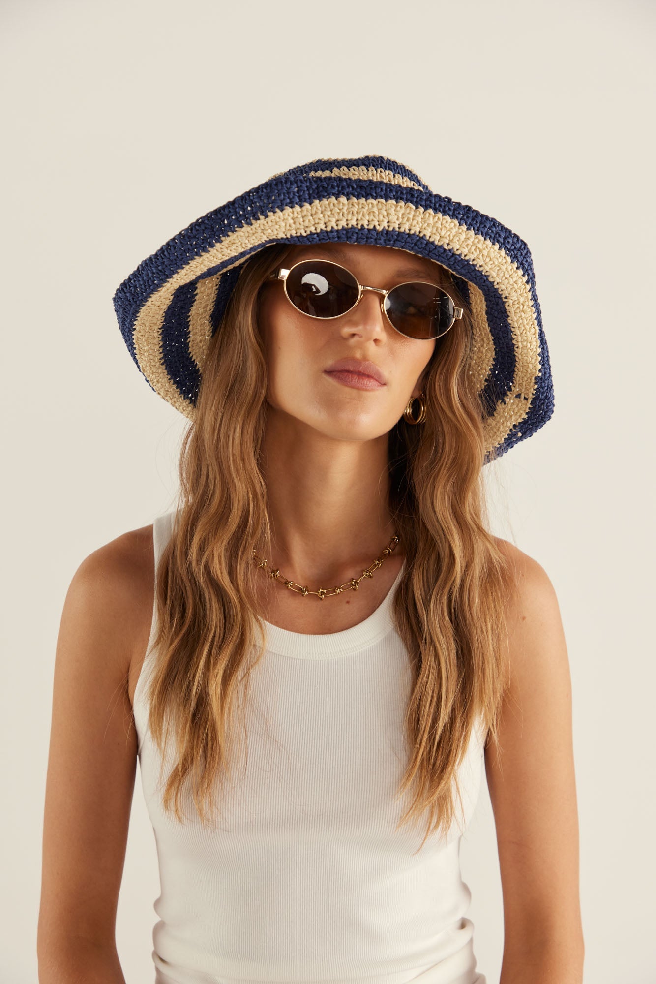 Cappello da sole Fornillo Indigos