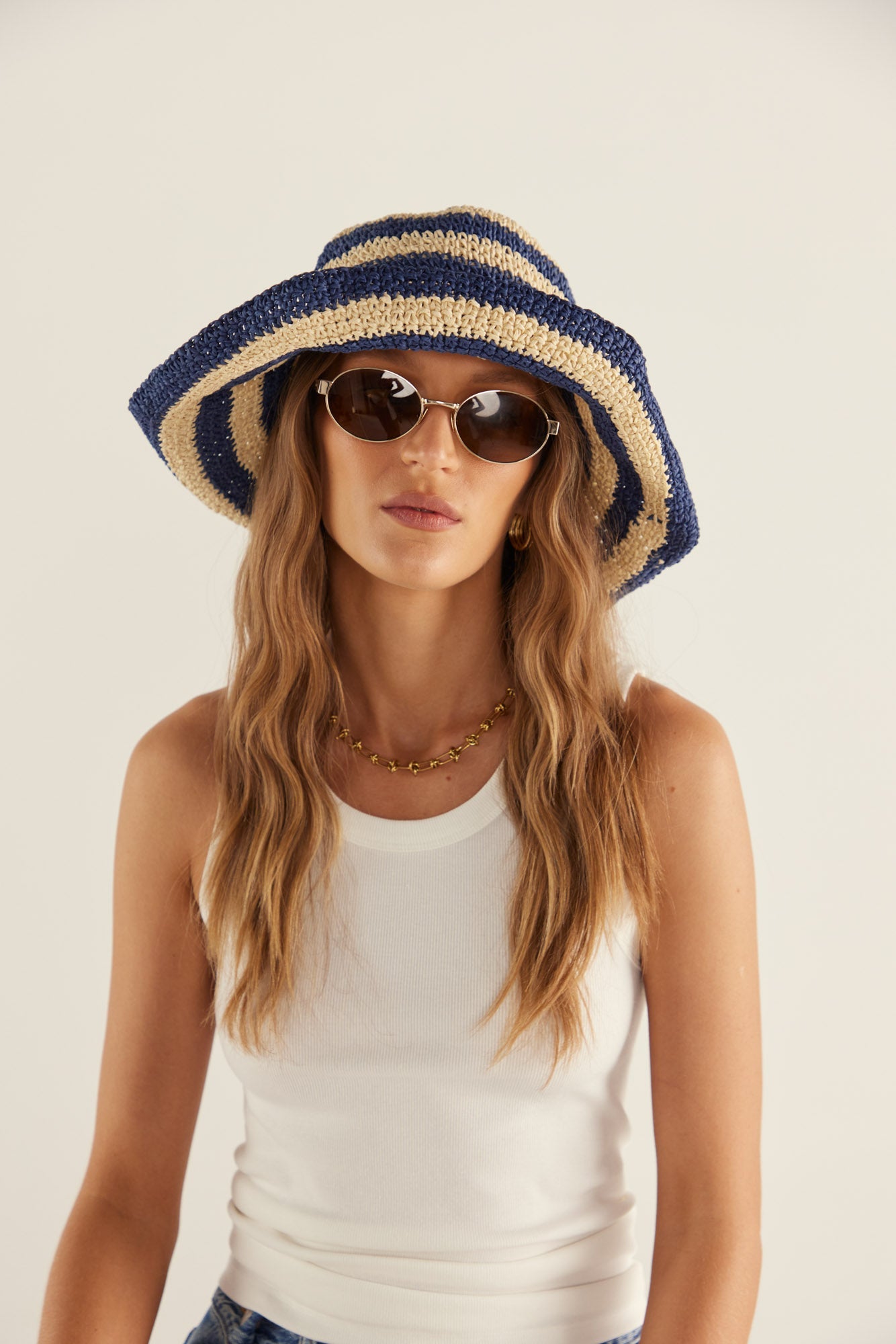 Cappello da sole Fornillo Indigos