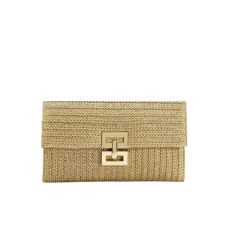 Larissa Straw Beach Bag