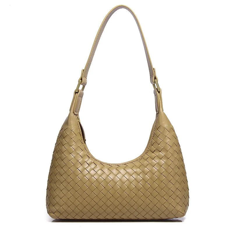 Vanessa Baguette Genuine Leather Bag