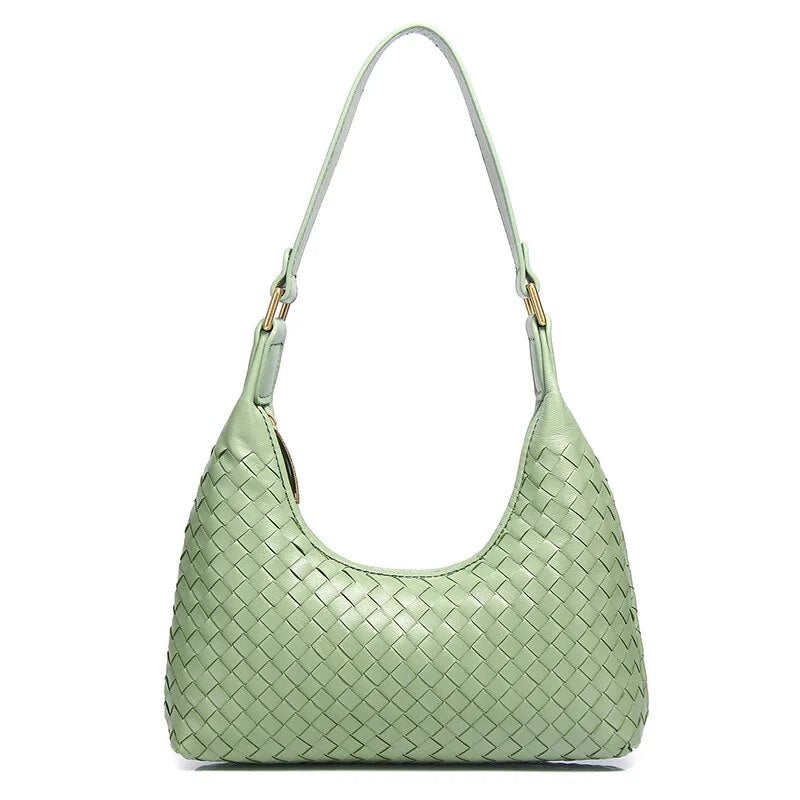 Vanessa Baguette Genuine Leather Bag