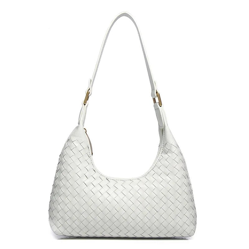 Vanessa Baguette Genuine Leather Bag