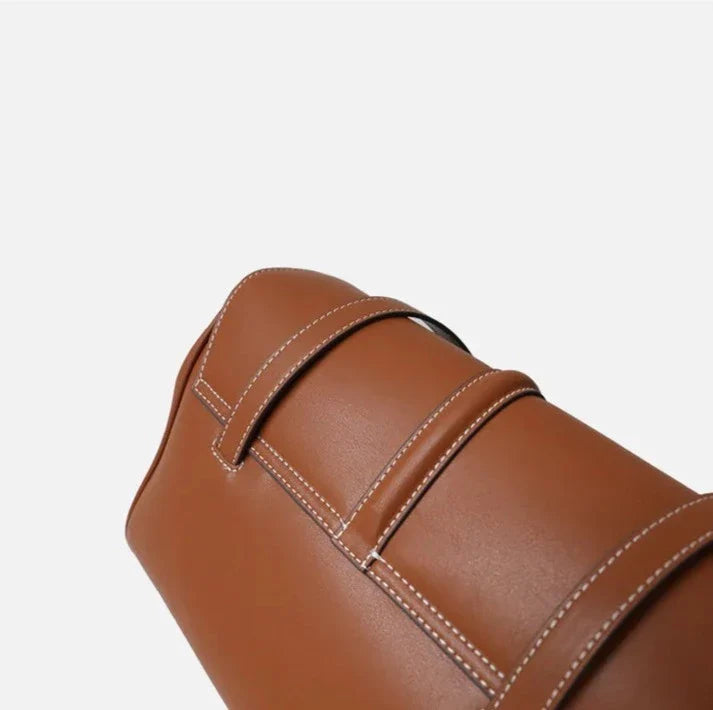 Lila Genuine Leather Tote Bag