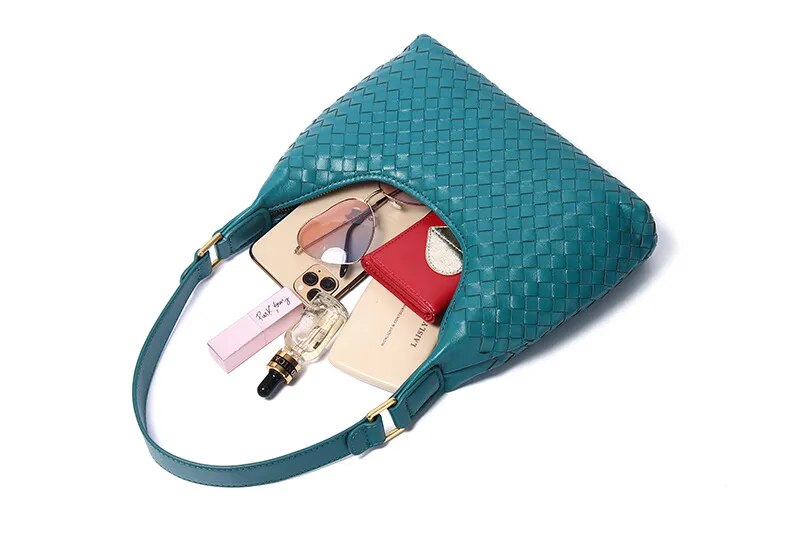 Vanessa Baguette Genuine Leather Bag
