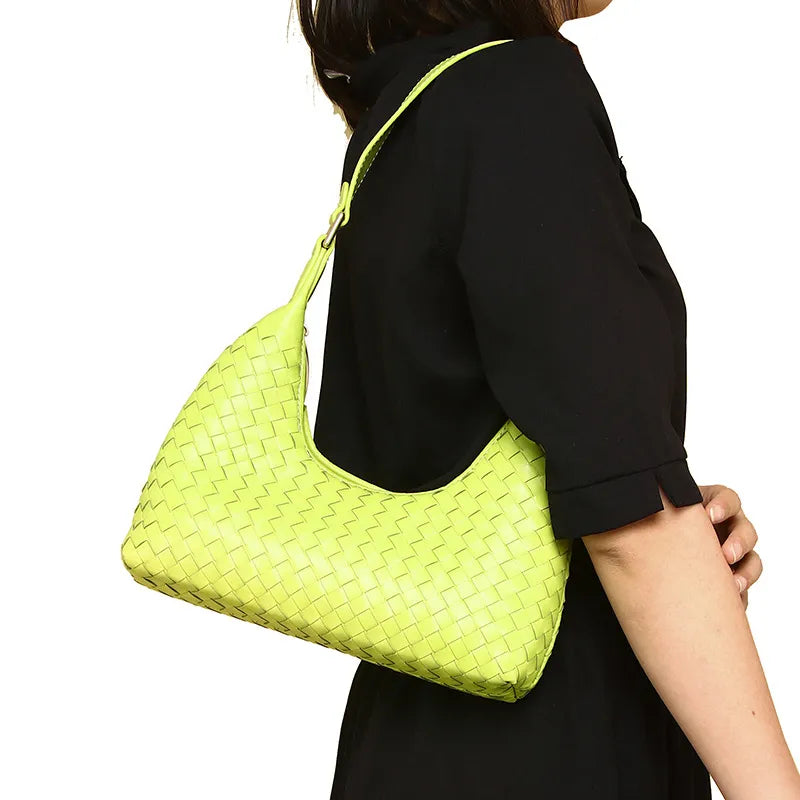 Vanessa Baguette Genuine Leather Bag