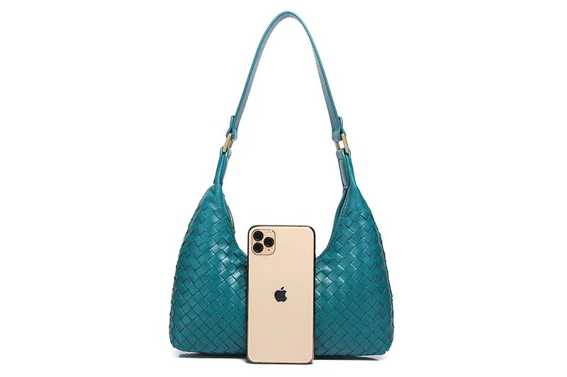 Vanessa Baguette Genuine Leather Bag