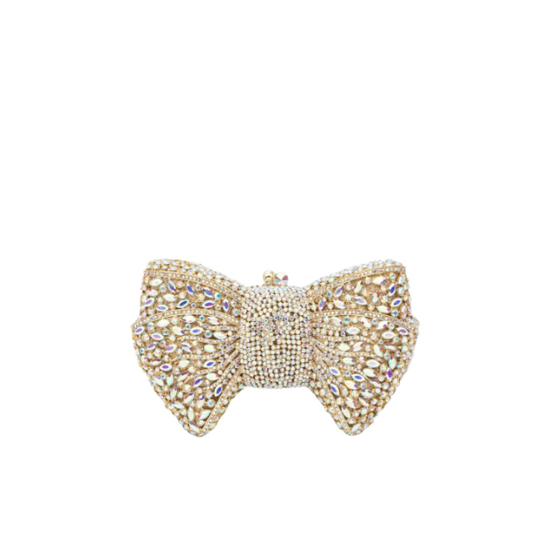 Isabella Bow Rhinestone Clutch