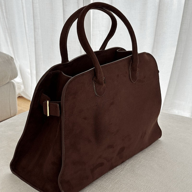 Carrie Large Suede Bag