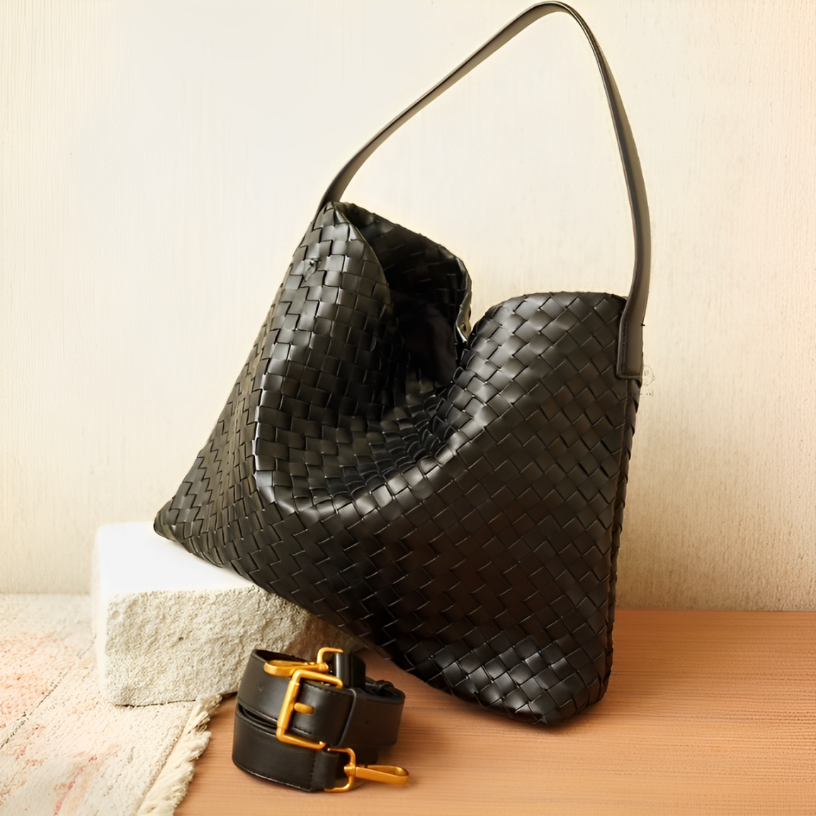 Vitoria Woven Medium Bag