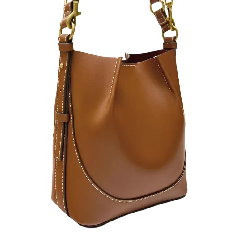 Karine Crossbody Bucket Bag