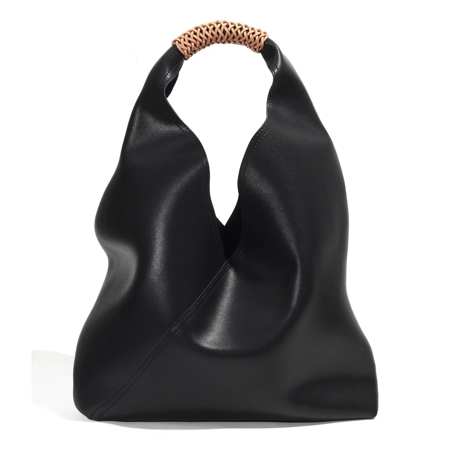 Hillary Shopping Large Genuine Leather Bag