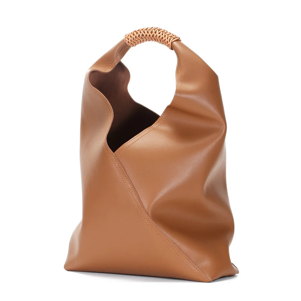 Hillary Shopping Large Genuine Leather Bag