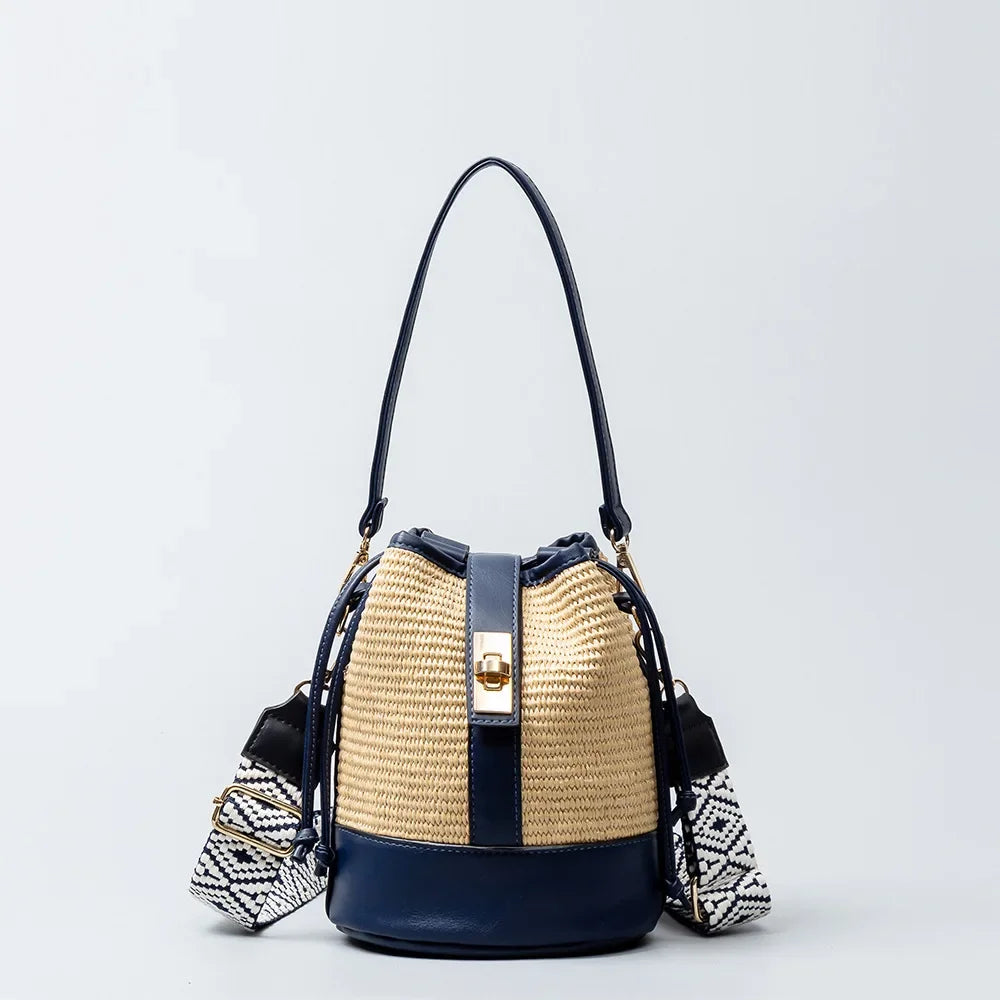 Marília Crossbody Bucket Bag