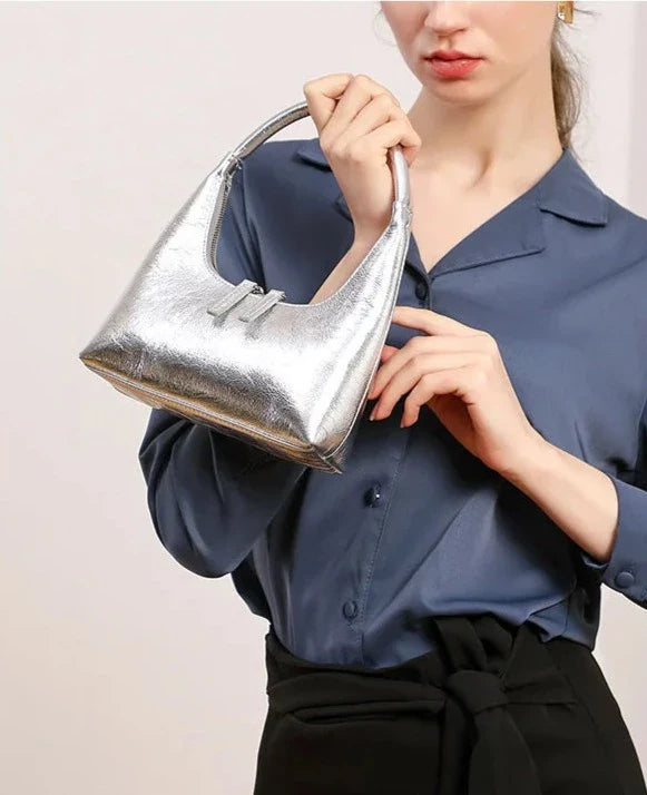 Liz Baguette Genuine Leather Bag