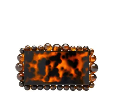 Acrylic Marbled Clutch Bag