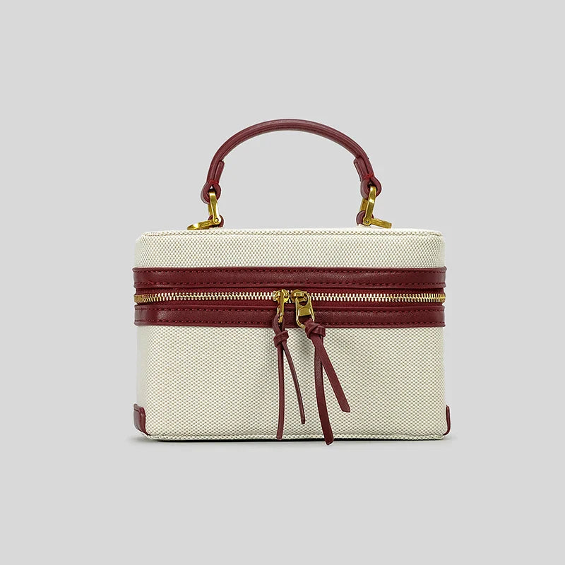 Manuela Crossbody Box Canvas Bag