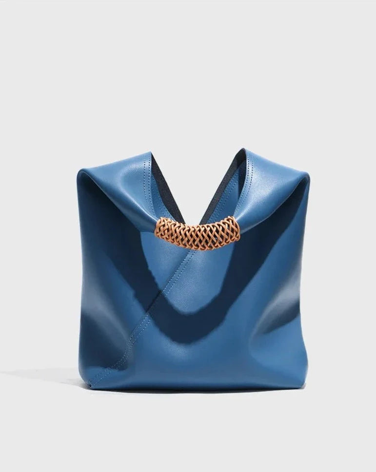 Hillary Shopping Large Genuine Leather Bag