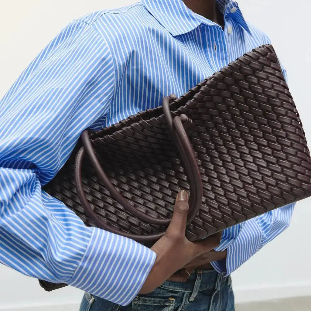 Fabi Woven Tote Bag
