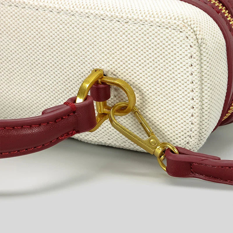 Manuela Crossbody Box Canvas Bag
