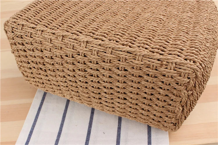 Sophia Straw Tote Bag