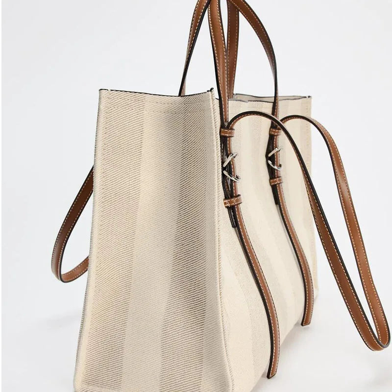 Pamela Canvas Tote Shoulder Medium Bag