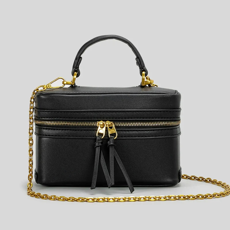 Manuela Crossbody Box Canvas Bag