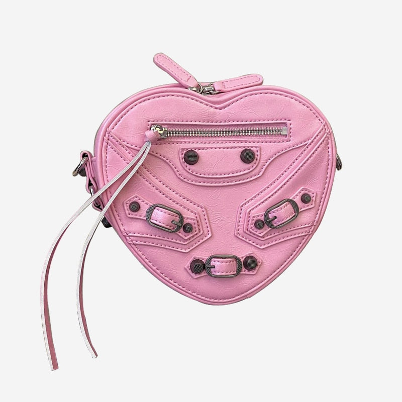 Julie Crossbody Heart Bag