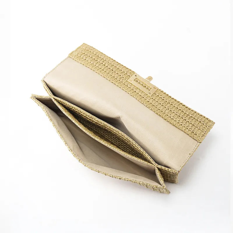 Larissa Straw Beach Bag
