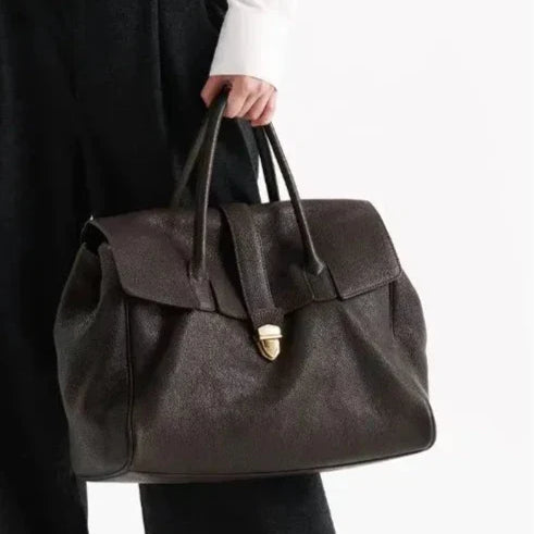 Gisele Genuine Leather Tote Bag