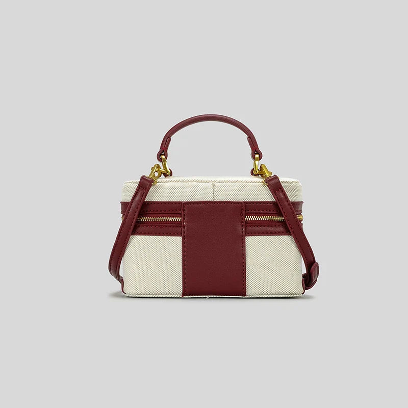 Manuela Crossbody Box Canvas Bag