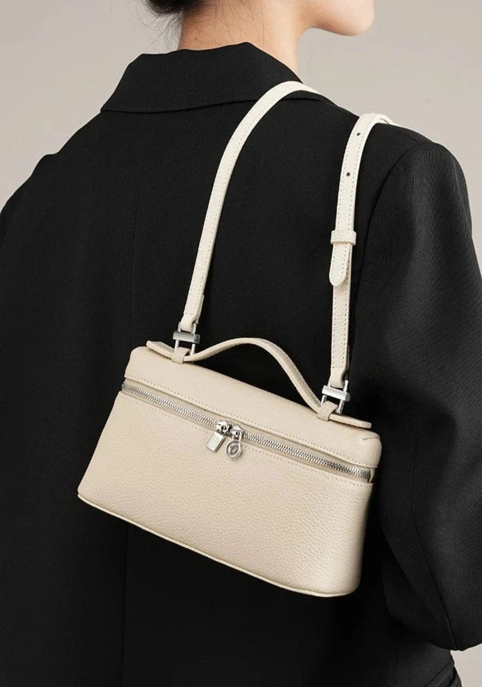 Camila Small Genuine Leather Tote Bag