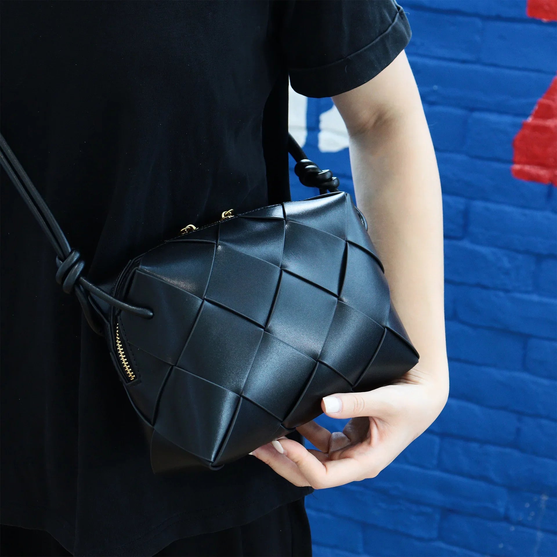 Aurora Medium Genuine Leather Crossbody Bag